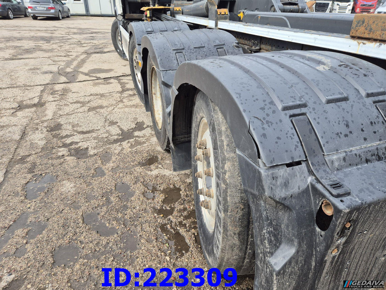 Camion ampliroll VOLVO FH13 540HP 8x2  Hook lift (2axles steering - 2 axles lifting): photos 9