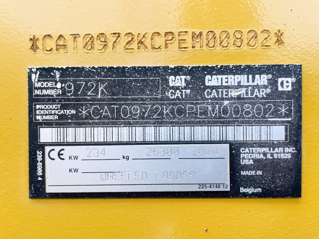 Caterpillar 972 K (3970) - Chargeuse sur pneus: photos 5 Caterpillar 972 K (3970) - Chargeuse sur pneus: photos 5