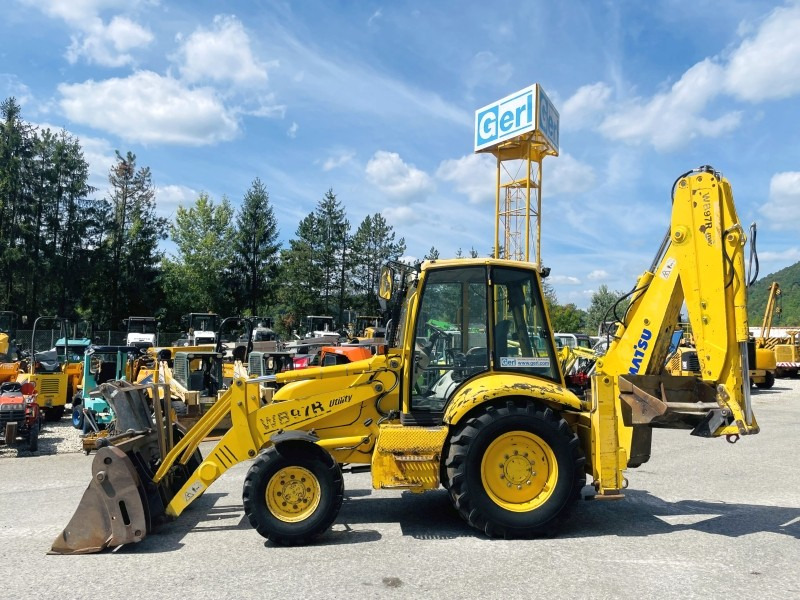 Komatsu WB97R-2 (3829) - Tractopelle: photos 1 Komatsu WB97R-2 (3829) - Tractopelle: photos 1