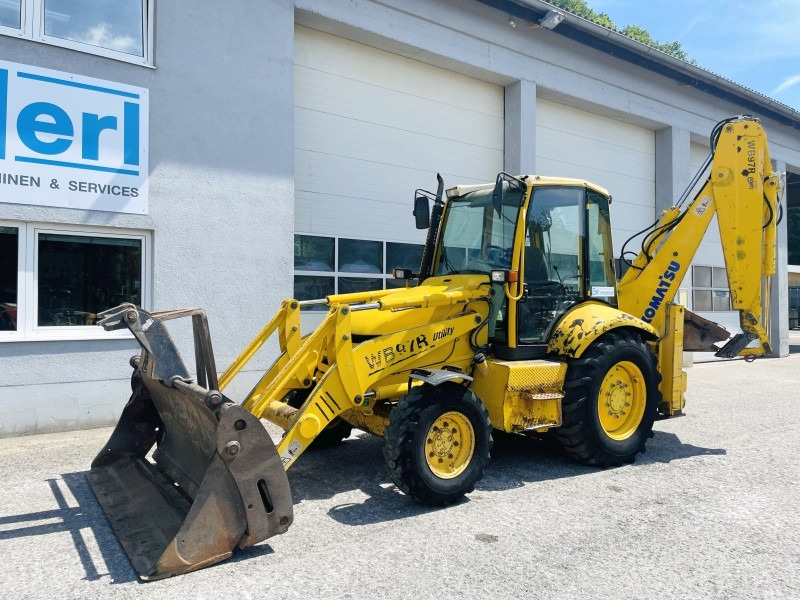 Komatsu WB97R-2 (3829) - Tractopelle: photos 4 Komatsu WB97R-2 (3829) - Tractopelle: photos 4