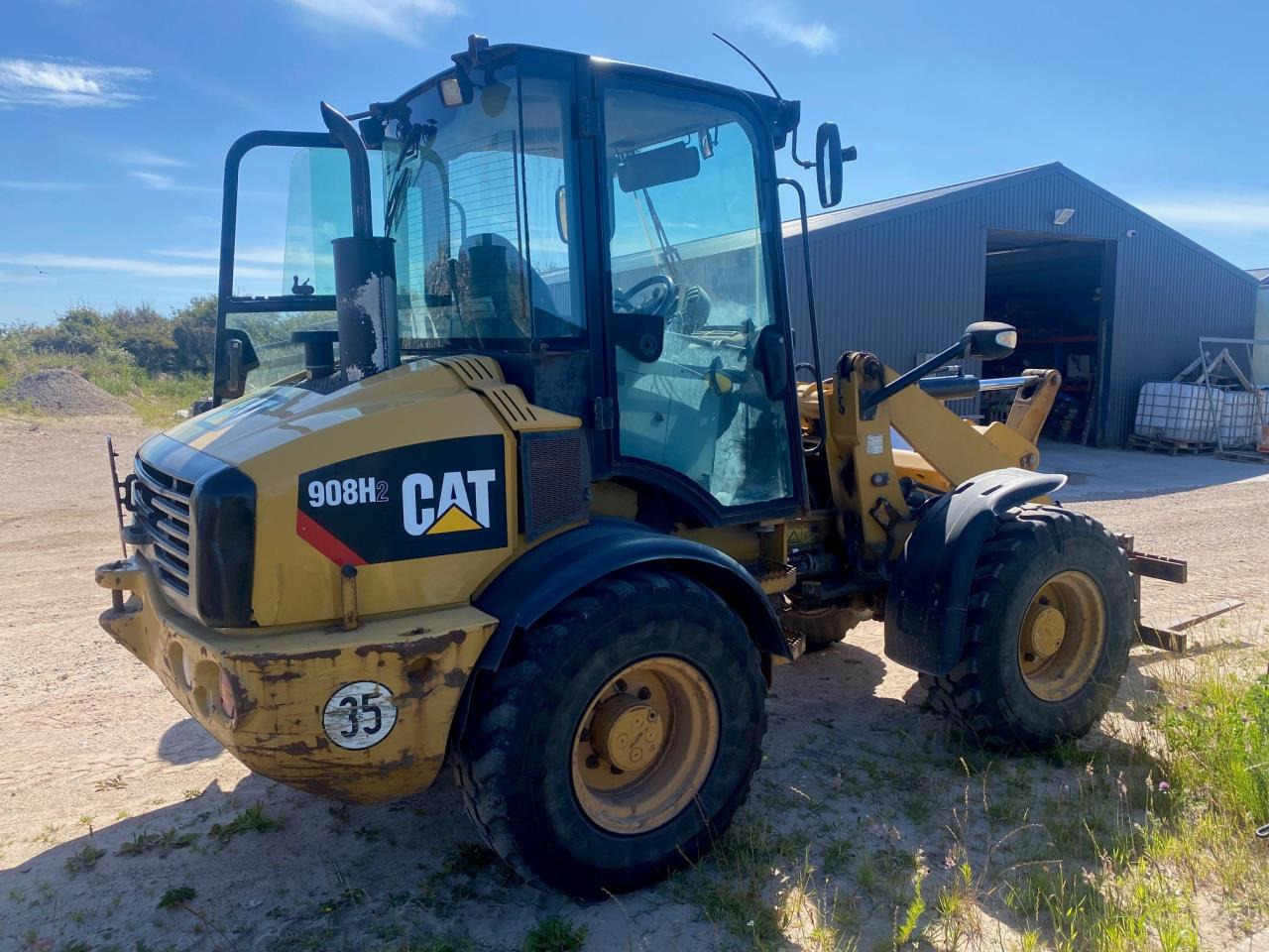 Caterpillar 908 H2 - Valet de ferme: photos 2 Caterpillar 908 H2 - Valet de ferme: photos 2