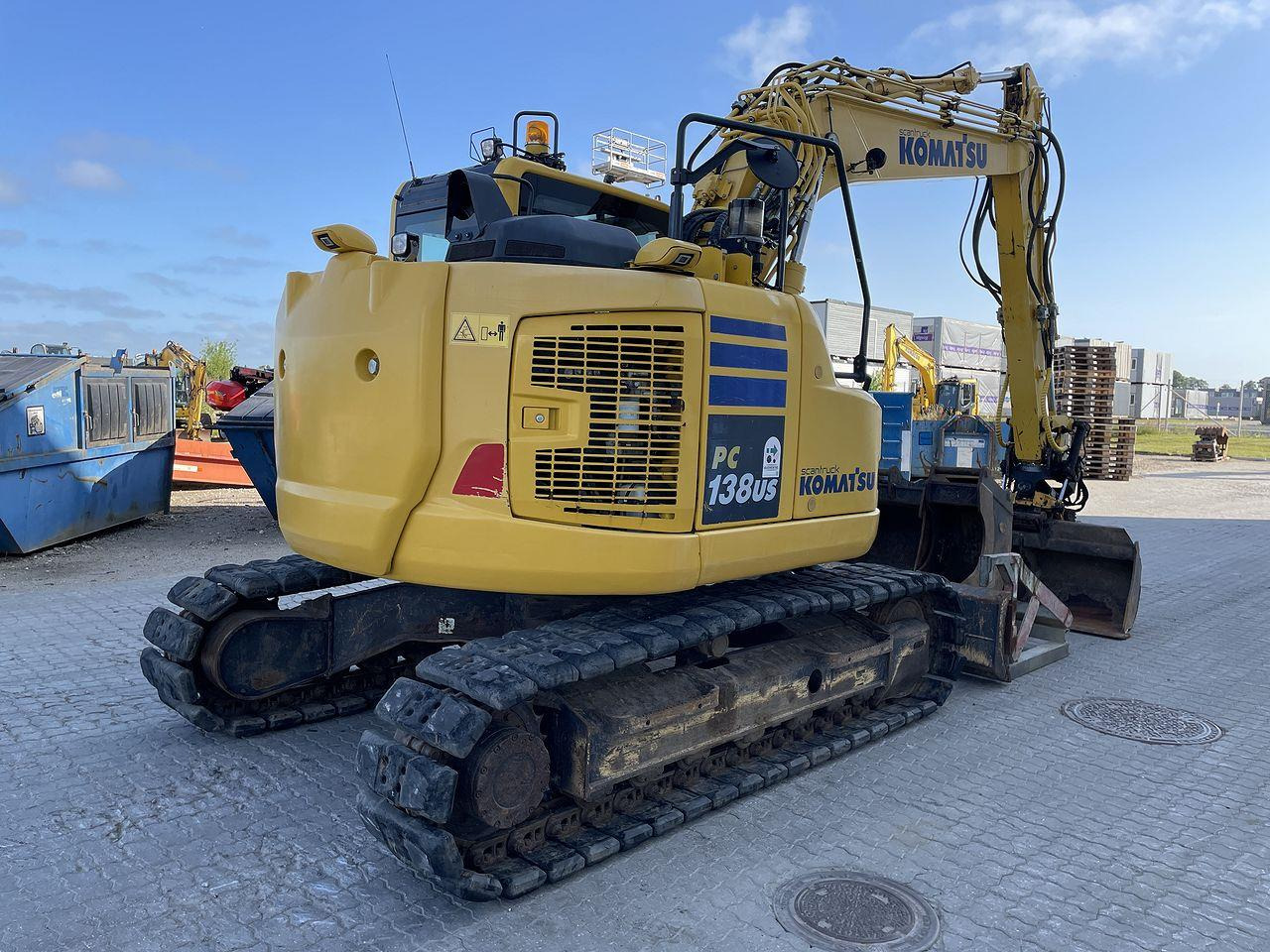 Komatsu PC138US-11 - Pelle sur chenille: photos 4 Komatsu PC138US-11 - Pelle sur chenille: photos 4