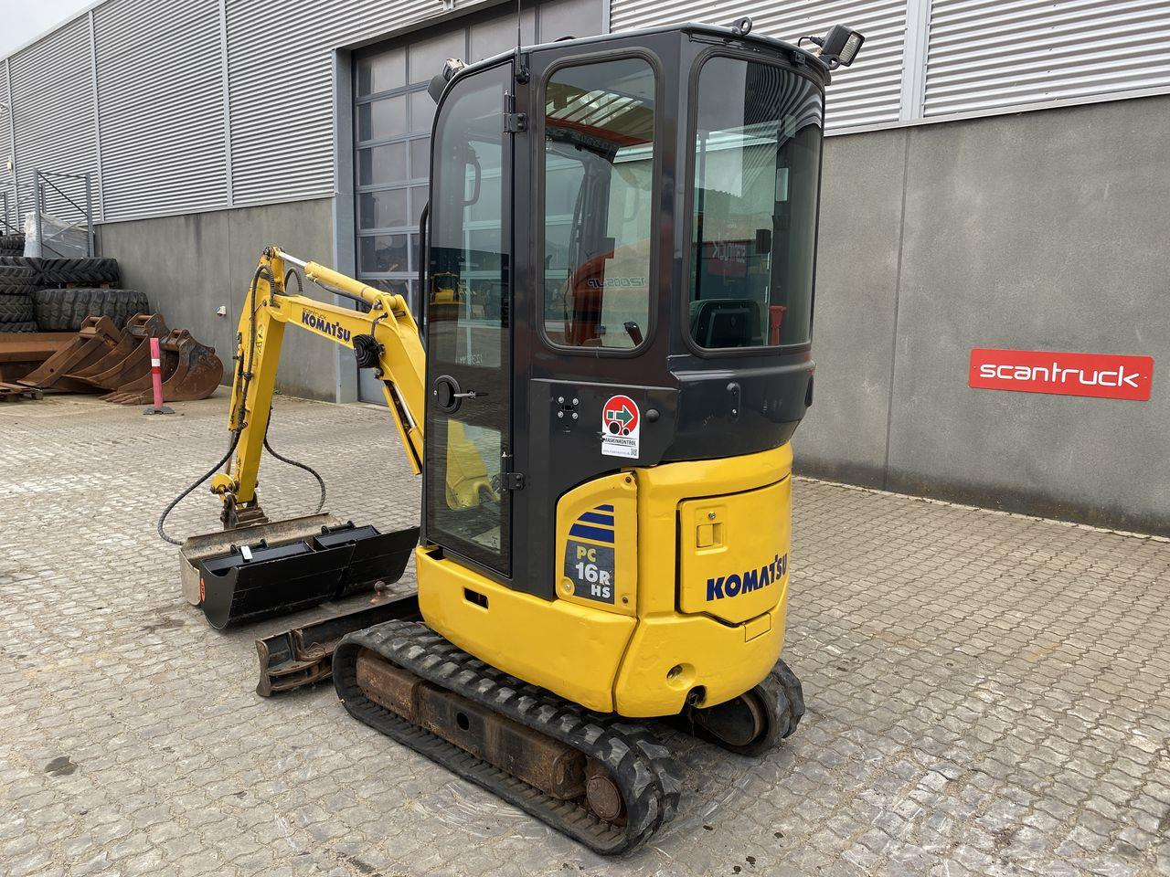 Komatsu PC16R-3HS - Mini pelle: photos 2 Komatsu PC16R-3HS - Mini pelle: photos 2
