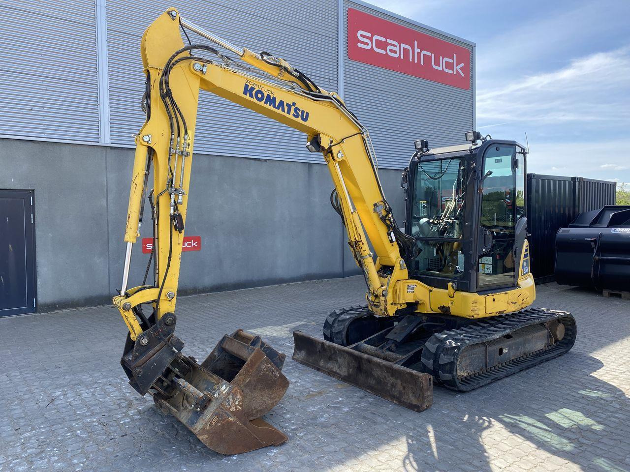 Komatsu PC55MR-5 - Mini pelle: photos 1 Komatsu PC55MR-5 - Mini pelle: photos 1