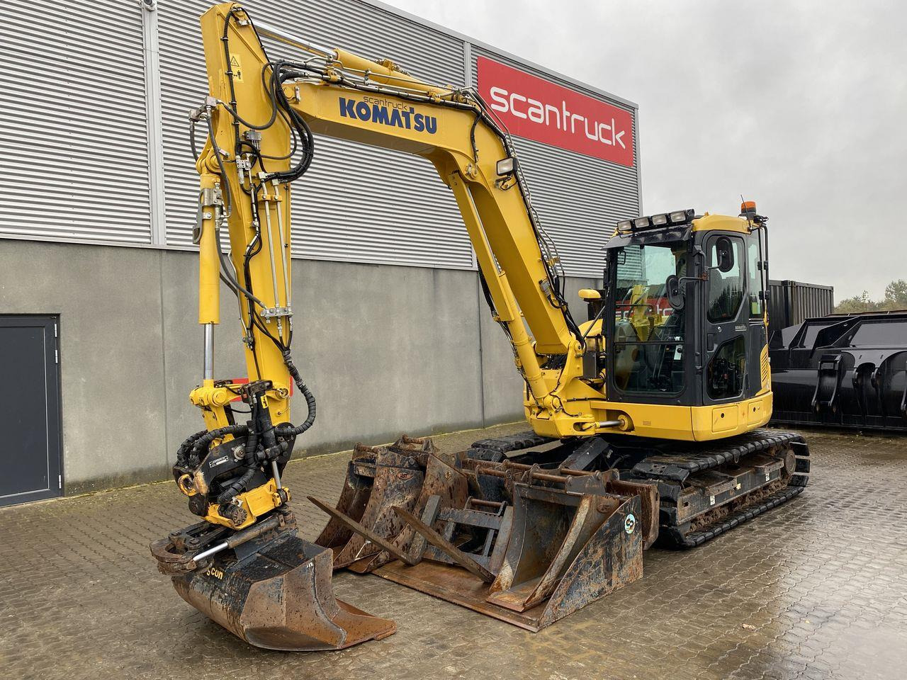 Komatsu PC88MR-10 - Mini pelle: photos 1 Komatsu PC88MR-10 - Mini pelle: photos 1