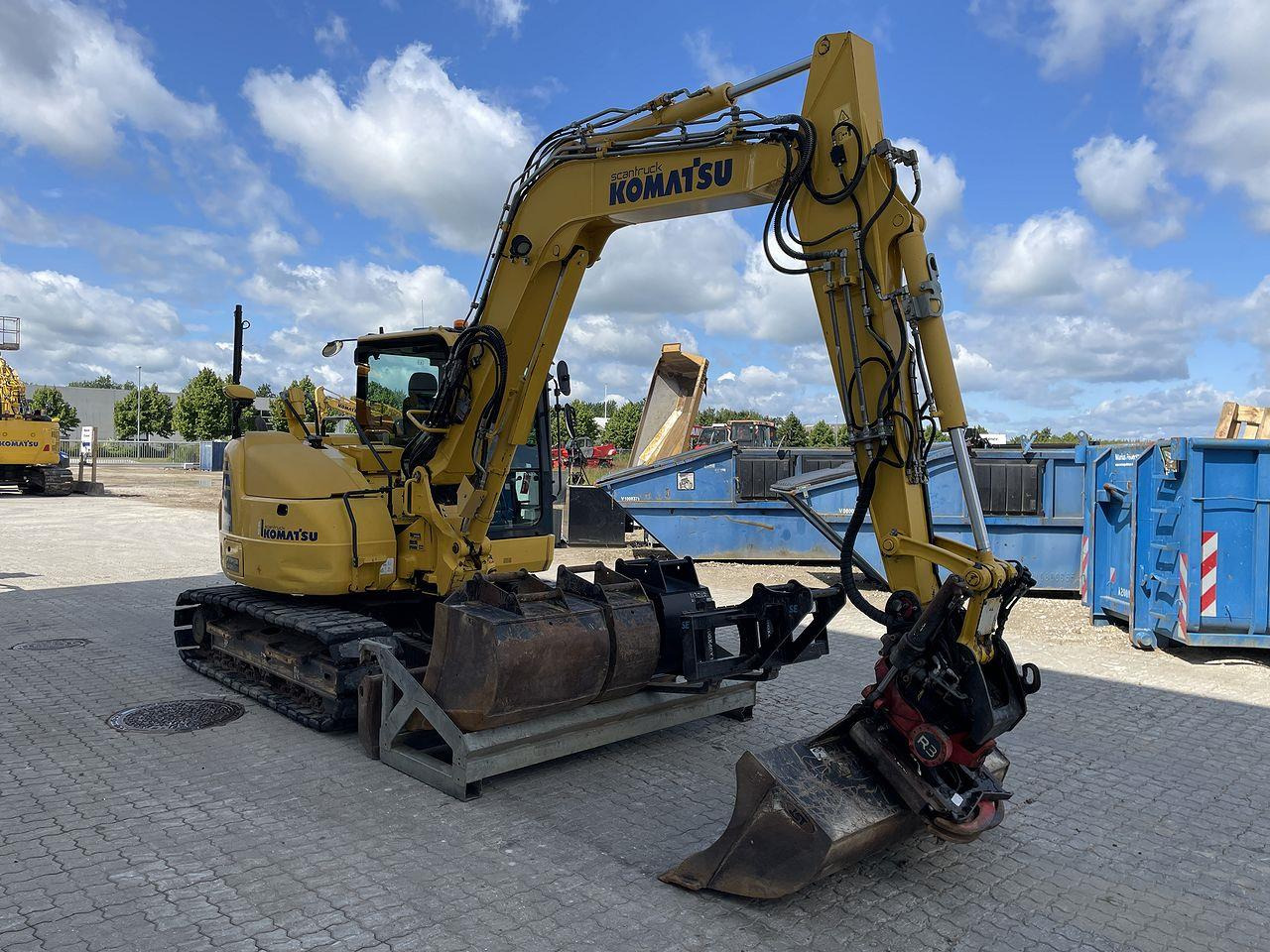 Komatsu PC88MR-10 - Mini pelle: photos 5 Komatsu PC88MR-10 - Mini pelle: photos 5