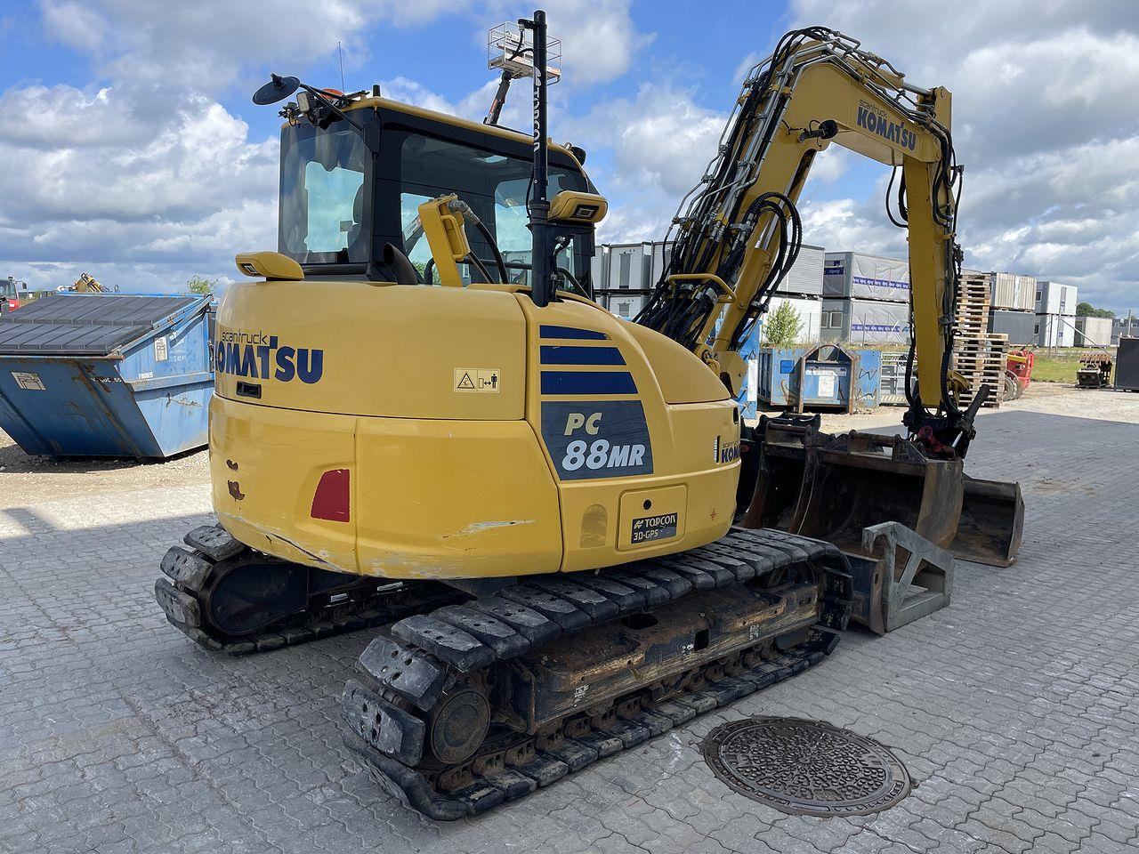 Komatsu PC88MR-10 - Mini pelle: photos 4 Komatsu PC88MR-10 - Mini pelle: photos 4