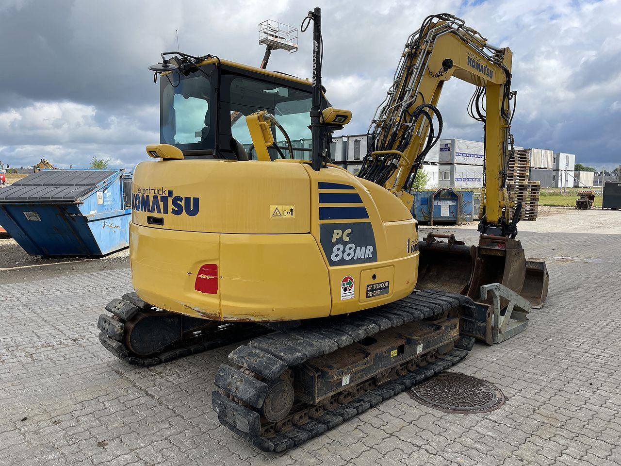 Komatsu PC88MR-10 med Topcon - Mini pelle: photos 4 Komatsu PC88MR-10 med Topcon - Mini pelle: photos 4