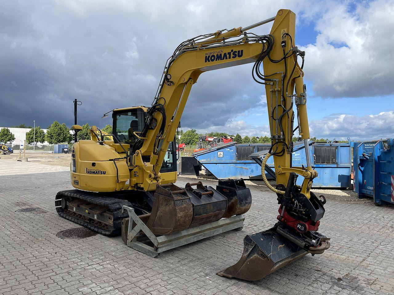 Komatsu PC88MR-10 med Topcon - Mini pelle: photos 5 Komatsu PC88MR-10 med Topcon - Mini pelle: photos 5