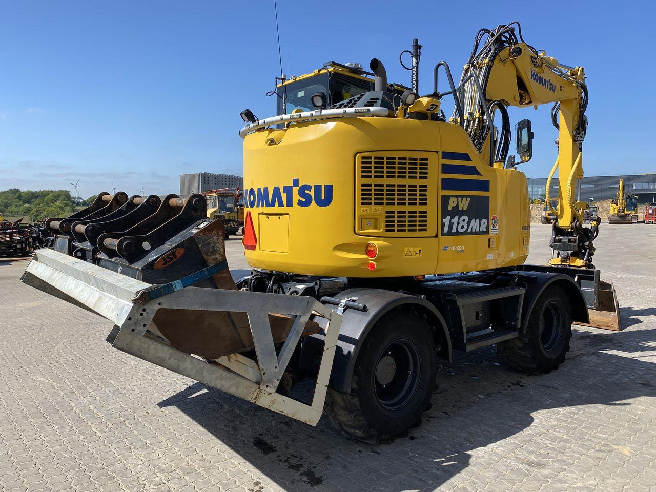 Komatsu PW118MR-11 - Pelle sur pneus: photos 4 Komatsu PW118MR-11 - Pelle sur pneus: photos 4