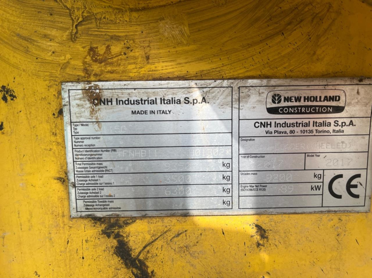 New Holland LB115 - Tractopelle: photos 5 New Holland LB115 - Tractopelle: photos 5