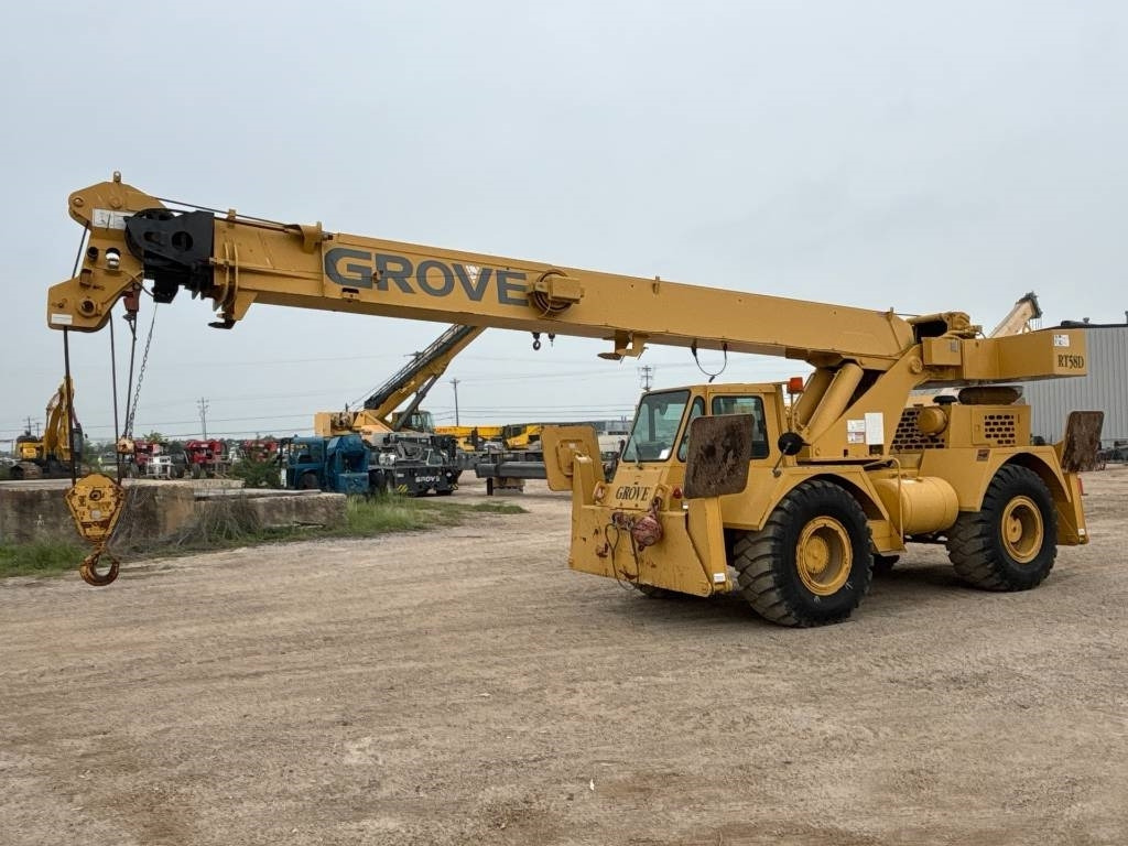 Grove RT 58 D - Grue mobile: photos 2 Grove RT 58 D - Grue mobile: photos 2