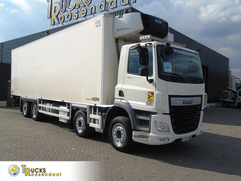 DAF CF 410 + 8X2 + CHEREAU + MEAT HOOKS + ATP + EURO 6 - Camion frigorifique: photos 1 DAF CF 410 + 8X2 + CHEREAU + MEAT HOOKS + ATP + EURO 6 - Camion frigorifique: photos 1
