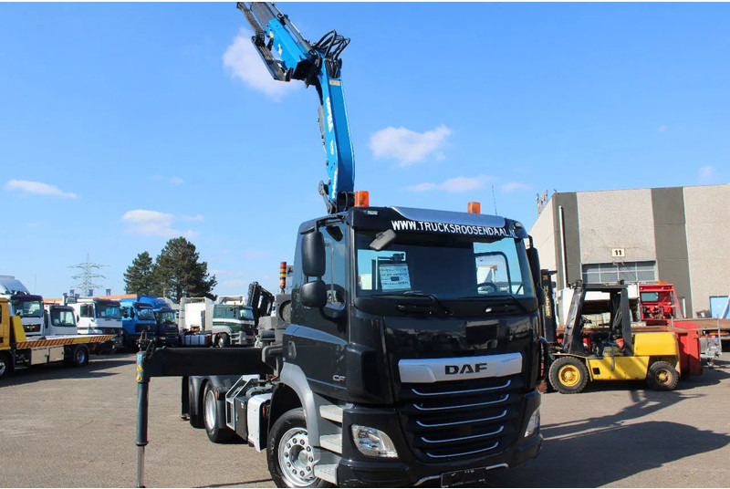 Camion grue DAF CF 430 + COPMA 24TON/M + REMOTE + 6X2 STEERING + EURO 6: photos 7