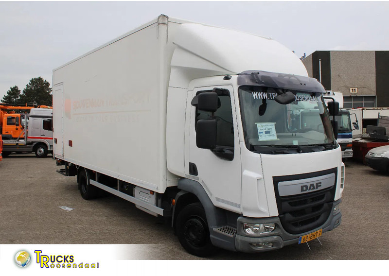 DAF LF 210 + euro 6 + lift + 12T + 3P - Camion fourgon: photos 1 DAF LF 210 + euro 6 + lift + 12T + 3P - Camion fourgon: photos 1