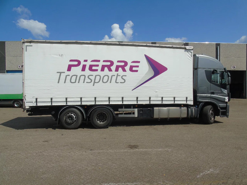 Iveco Stralis 510 + EURO 6 + STEERING AXLE - Camion à rideaux coulissants: photos 3 Iveco Stralis 510 + EURO 6 + STEERING AXLE - Camion à rideaux coulissants: photos 3