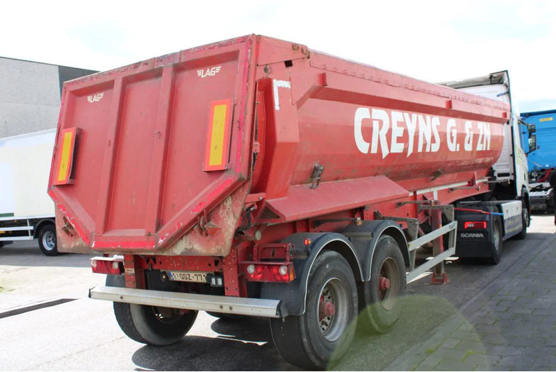 LAG O-2-38 01 + 2 axle + KIPPER + 27 cub - Semi-remorque benne: photos 3 LAG O-2-38 01 + 2 axle + KIPPER + 27 cub - Semi-remorque benne: photos 3