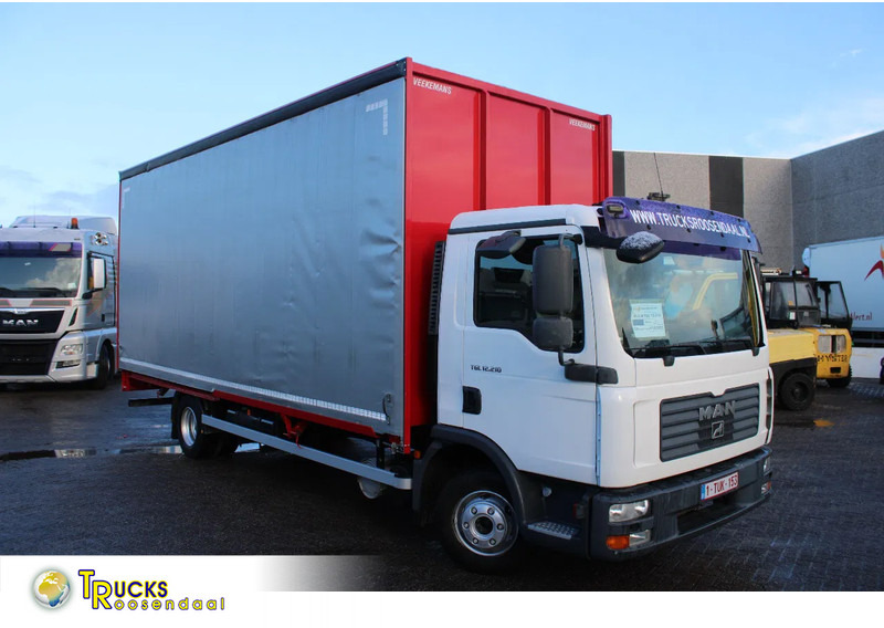 MAN TGL 12.210 + MANUAL + 2.70HEIGHT + CAMERA - Camion à rideaux coulissants: photos 1 MAN TGL 12.210 + MANUAL + 2.70HEIGHT + CAMERA - Camion à rideaux coulissants: photos 1