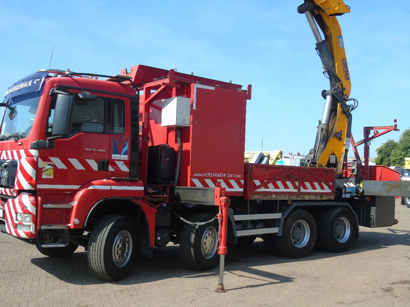 MAN TGS 35.440 + COPMA 450 + 8X4 + SPRING + MANUAL + REMOTE - Camion grue: photos 3 MAN TGS 35.440 + COPMA 450 + 8X4 + SPRING + MANUAL + REMOTE - Camion grue: photos 3
