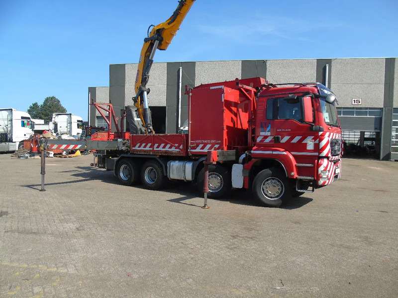 MAN TGS 35.440 + COPMA 450 + 8X4 + SPRING + MANUAL + REMOTE - Camion grue: photos 4 MAN TGS 35.440 + COPMA 450 + 8X4 + SPRING + MANUAL + REMOTE - Camion grue: photos 4