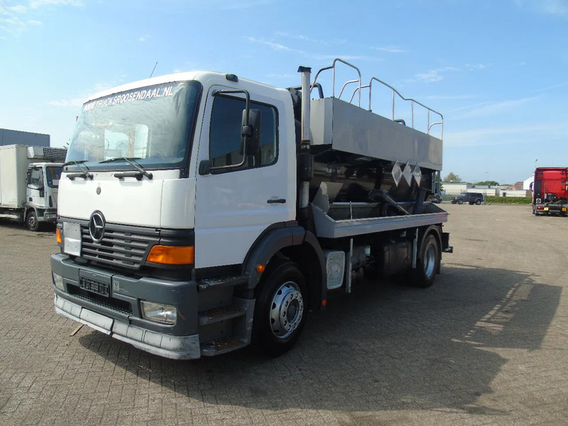 Mercedes-Benz Atego 1923 + 8.800 liter INOX + complete pump/tipper/functional + EURO 2 - Camion hydrocureur: photos 3 Mercedes-Benz Atego 1923 + 8.800 liter INOX + complete pump/tipper/functional + EURO 2 - Camion hydrocureur: photos 3