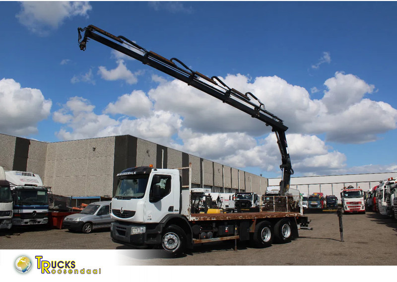Renault Kerax 370 + HIAB 166-4 HIDRUO + 6X4 + MANUAL + SPRING + REMOTE + EURO 5 + 6X4 - Camion grue: photos 1 Renault Kerax 370 + HIAB 166-4 HIDRUO + 6X4 + MANUAL + SPRING + REMOTE + EURO 5 + 6X4 - Camion grue: photos 1
