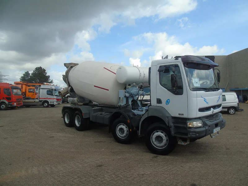 Renault Kerax 420 + 8x4 + manual + spring + 10m3 - Camion malaxeur: photos 2 Renault Kerax 420 + 8x4 + manual + spring + 10m3 - Camion malaxeur: photos 2