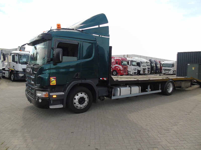 Scania P 270 + manual + hydrolic ramps + WINCH - Camion porte-voitures: photos 2 Scania P 270 + manual + hydrolic ramps + WINCH - Camion porte-voitures: photos 2