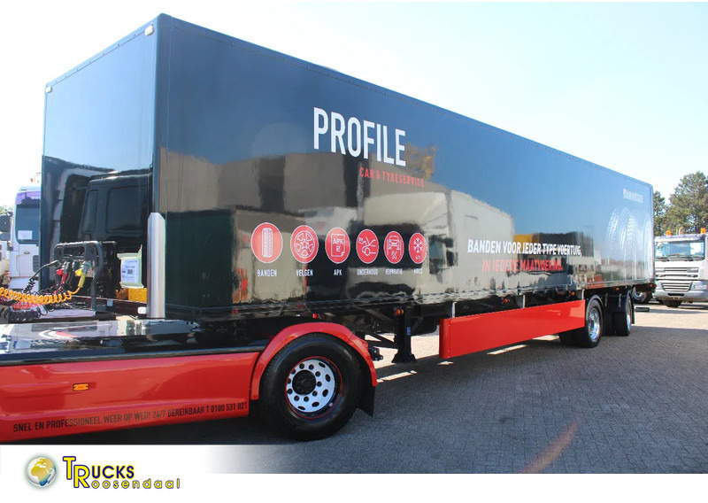Tracon 2x alu axle + lift - Semi-remorque fourgon: photos 1 Tracon 2x alu axle + lift - Semi-remorque fourgon: photos 1