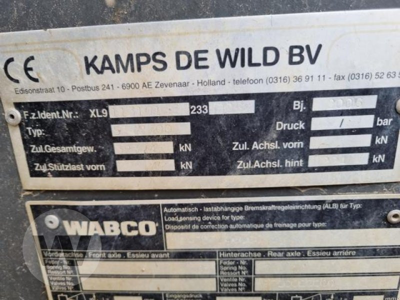Kaweco 25.000 ltr. Turbo - Tonne à lisier: photos 3 Kaweco 25.000 ltr. Turbo - Tonne à lisier: photos 3