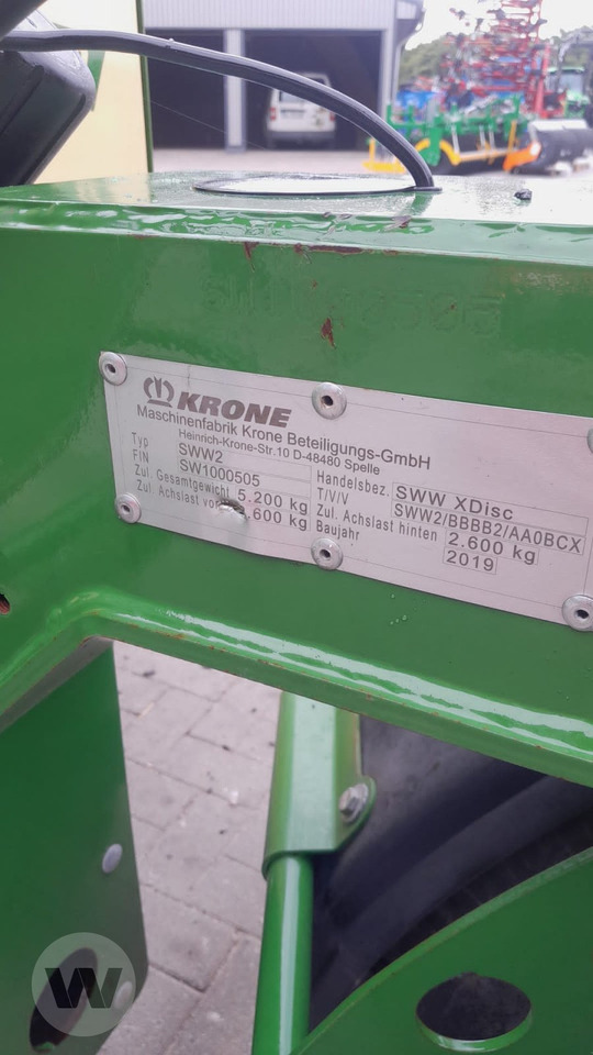 Krone X-Disc 6200 - Faucheuse: photos 5 Krone X-Disc 6200 - Faucheuse: photos 5