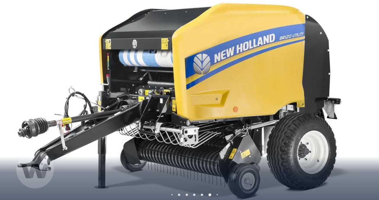 New Holland BR 120 - Presse à balles rondes: photos 2 New Holland BR 120 - Presse à balles rondes: photos 2