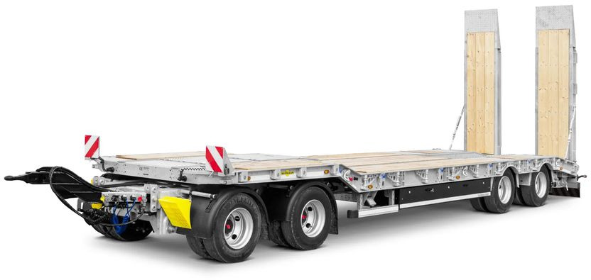 Humbaur Niskopodwozie 4osiowe, w różnych konfiguracjach - Remorque porte-engin surbaissée: photos 1 Humbaur Niskopodwozie 4osiowe, w różnych konfiguracjach - Remorque porte-engin surbaissée: photos 1