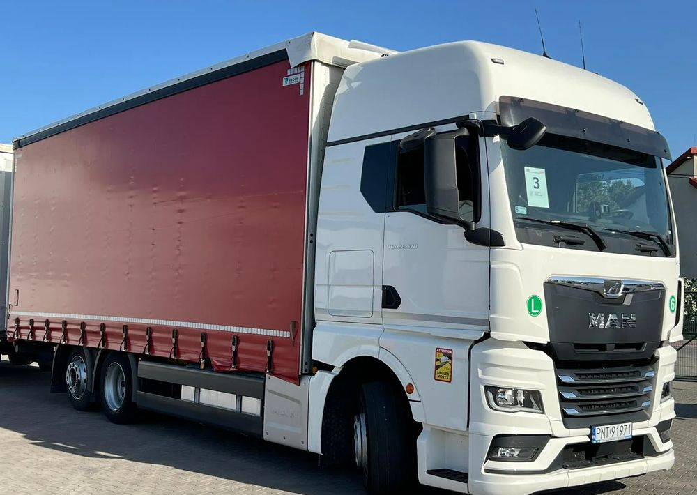 MAN TGX 26.470 z przyczepą Redos - Camion à rideaux coulissants, Remorque rideaux coulissants: photos 3 MAN TGX 26.470 z przyczepą Redos - Camion à rideaux coulissants, Remorque rideaux coulissants: photos 3
