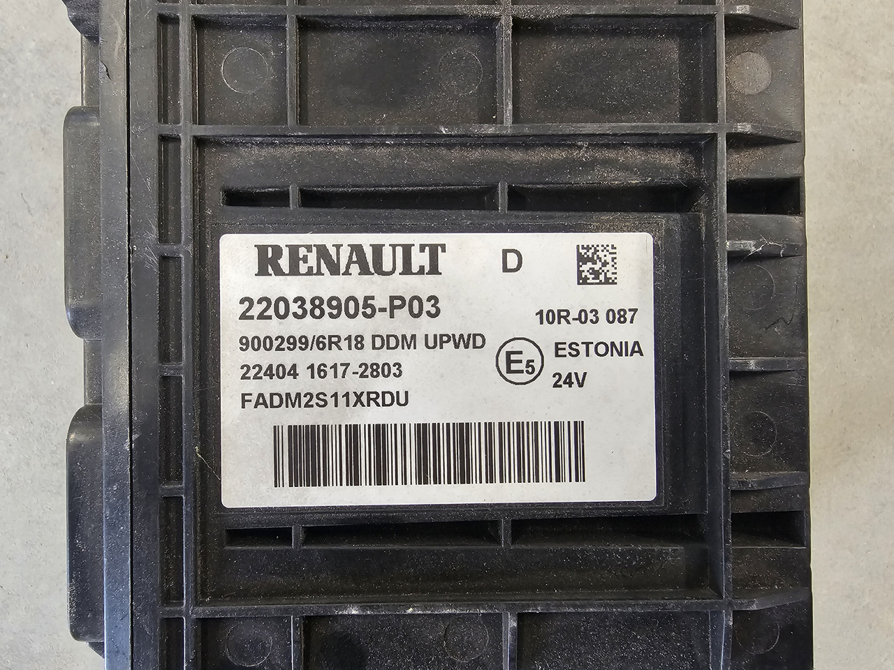 Bloc de gestion RENAULT RANGE T / PDM DOOR CONTROL UNIT: photos 7