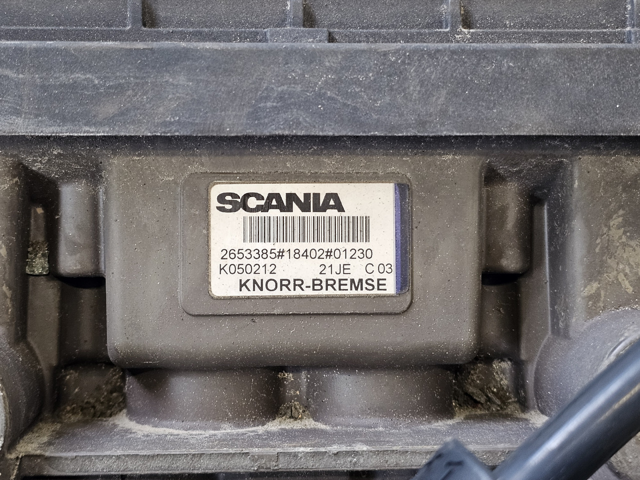 SCANIA S, R, P, G / REAR EBS VALVE / 2653385 / K050212 - Valve de frein: photos 4 SCANIA S, R, P, G / REAR EBS VALVE / 2653385 / K050212 - Valve de frein: photos 4