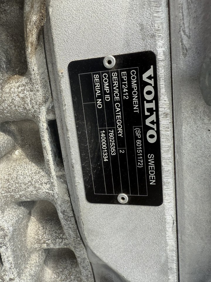 Moteur VOLVO FH FM FMX ELECTRIC / MOTOR + GEARBOX / EPT2412 / COMPLETE: photos 6