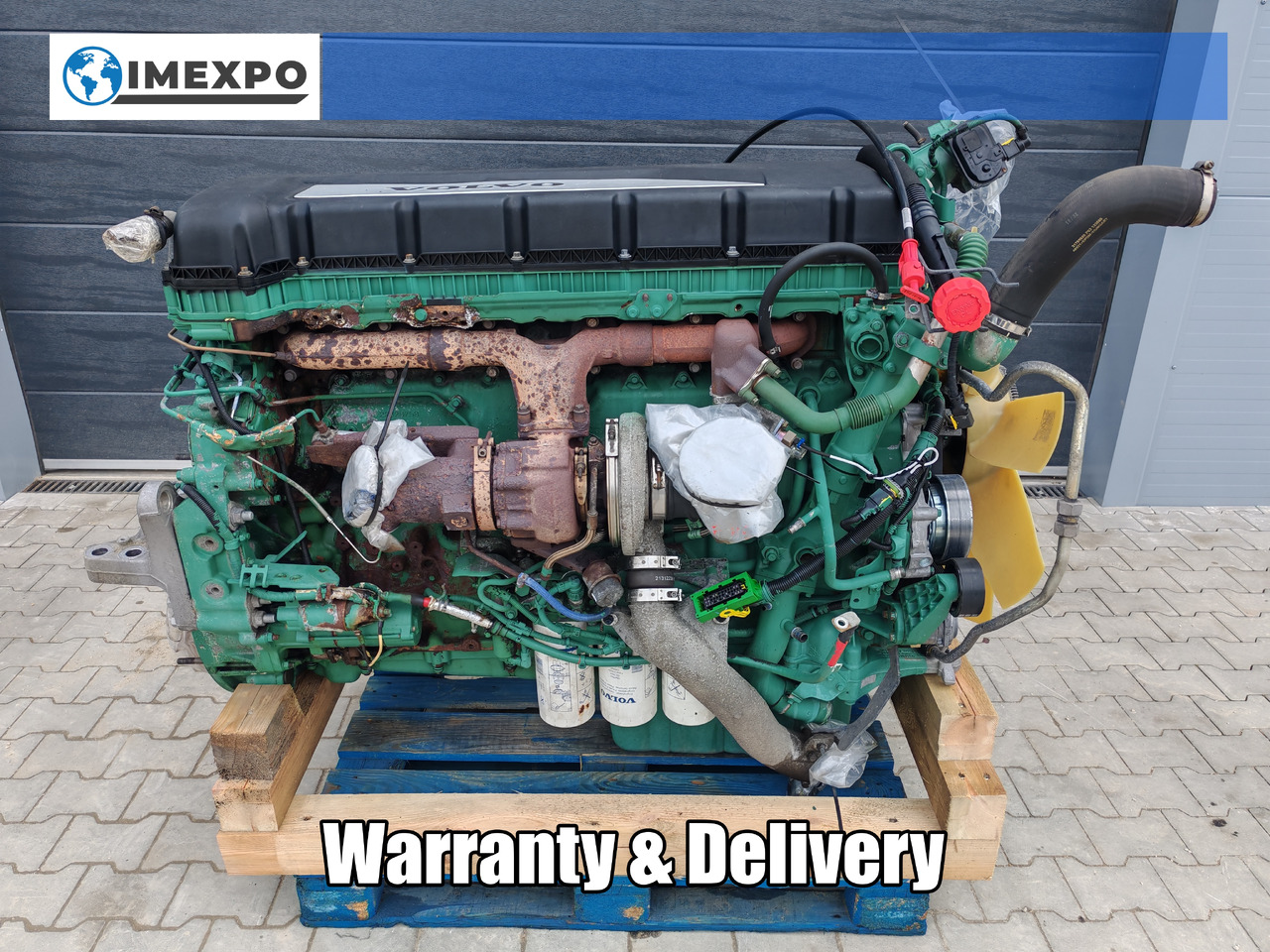 VOLVO FH4 EURO 6 / D13K460 EUVI / COMPLETE ENGINE - Moteur: photos 1 VOLVO FH4 EURO 6 / D13K460 EUVI / COMPLETE ENGINE - Moteur: photos 1
