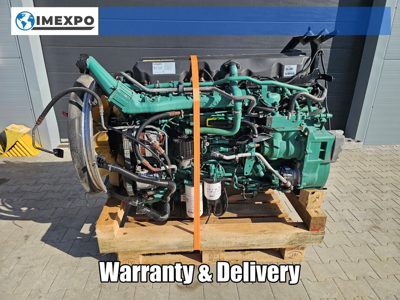 VOLVO FM / D11C 410 EEV / COMPLETE ENGINE - Moteur: photos 1 VOLVO FM / D11C 410 EEV / COMPLETE ENGINE - Moteur: photos 1