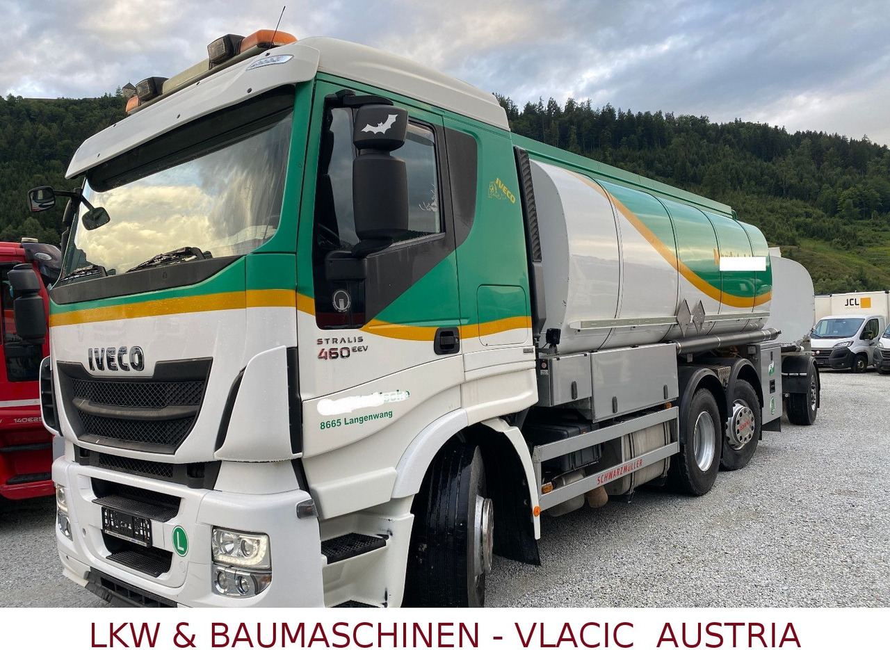 Iveco Stralis 460 Schwarzmüller Benz/Diesel Kompletzug - Camion citerne: photos 3 Iveco Stralis 460 Schwarzmüller Benz/Diesel Kompletzug - Camion citerne: photos 3