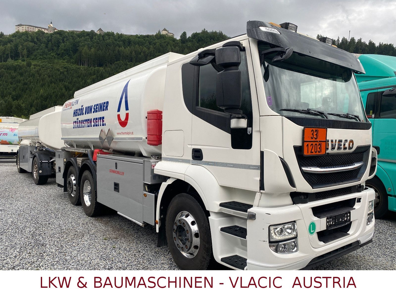 Iveco Stralis 480 SchwarzmüllerBenz/Diesel Kompletzug - Camion citerne: photos 2 Iveco Stralis 480 SchwarzmüllerBenz/Diesel Kompletzug - Camion citerne: photos 2