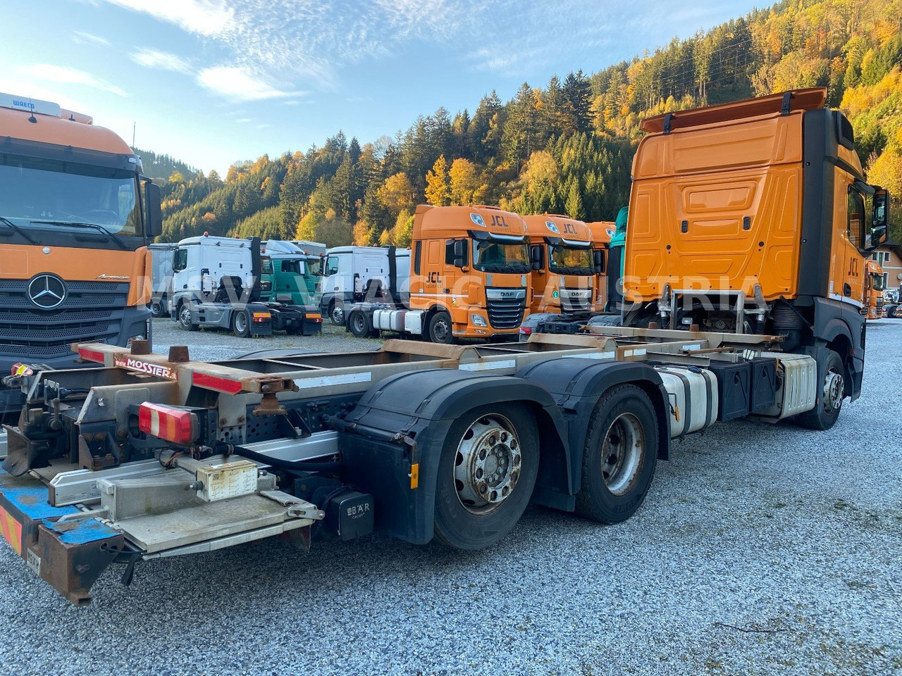 Camion porte-conteneur/ Caisse mobile Mercedes-Benz 2542: photos 15