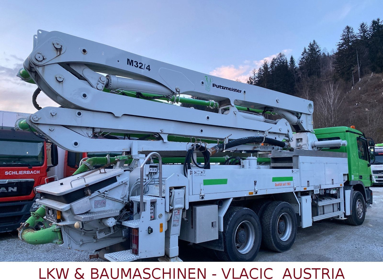 Mercedes-Benz 2641 Putzmeister 32/4 - Camion pompe: photos 4 Mercedes-Benz 2641 Putzmeister 32/4 - Camion pompe: photos 4