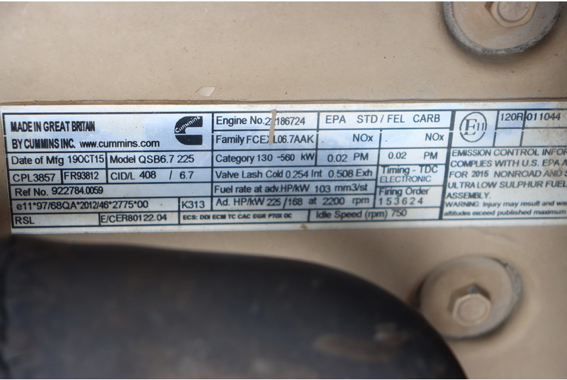 Chariot élévateur diesel Kalmar DCG220-12LB: photos 11 Chariot élévateur diesel Kalmar DCG220-12LB: photos 11