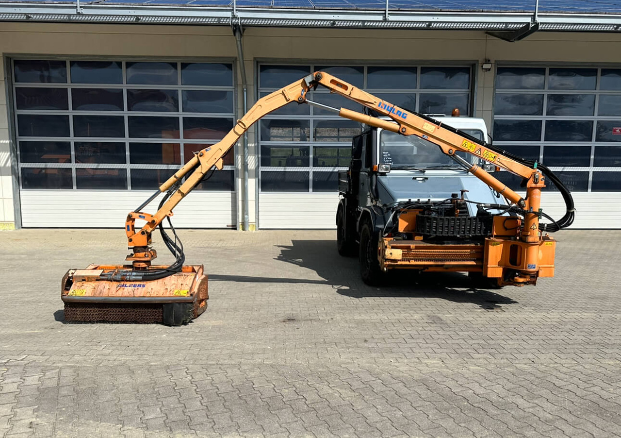 Unimog Frontauslegermähgerät Mulag FME600 - Epareuse: photos 1 Unimog Frontauslegermähgerät Mulag FME600 - Epareuse: photos 1
