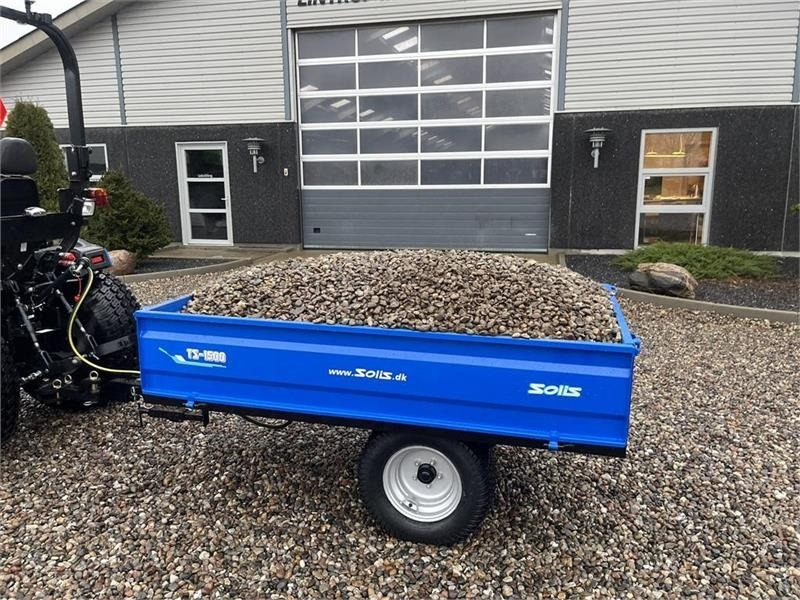 Solis TS1500 tipvogn med bagtip, aftagelige sider og fin - Remorque benne: photos 2 Solis TS1500 tipvogn med bagtip, aftagelige sider og fin - Remorque benne: photos 2