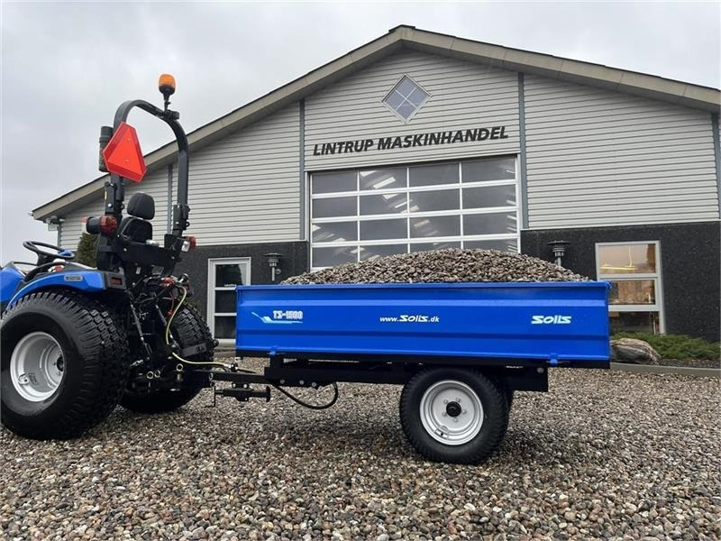 Solis TS1500 tipvogn med bagtip, aftagelige sider og fin - Remorque benne: photos 1 Solis TS1500 tipvogn med bagtip, aftagelige sider og fin - Remorque benne: photos 1