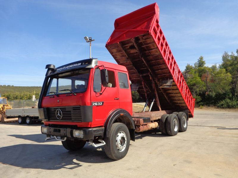 Mercedes-Benz NG 2632 V10 Mercedes Benz 2632K6X4 - Camion benne: photos 2 Mercedes-Benz NG 2632 V10 Mercedes Benz 2632K6X4 - Camion benne: photos 2