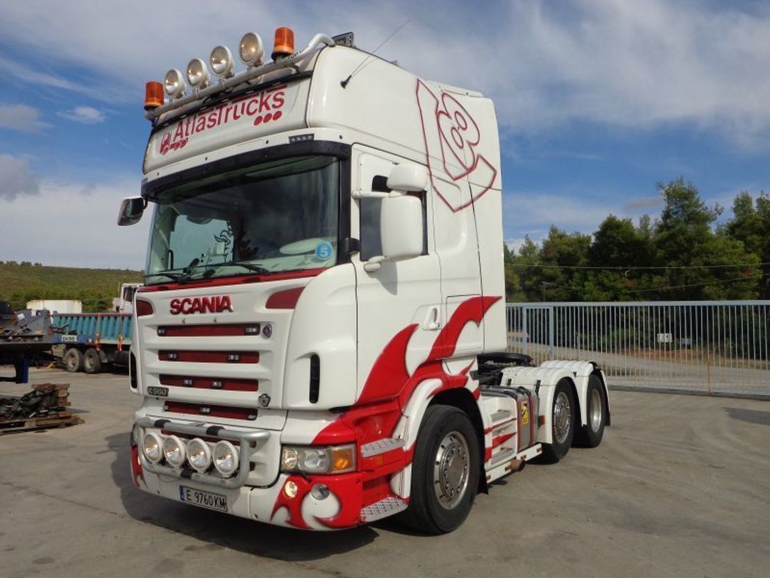 Scania R560 V8 SCANIA R560 (6X2) TWEENSTEER-EURO5 - Tracteur routier: photos 1 Scania R560 V8 SCANIA R560 (6X2) TWEENSTEER-EURO5 - Tracteur routier: photos 1