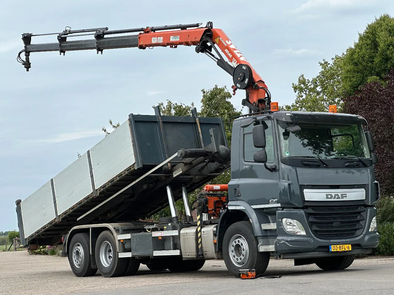DAF CF 370 EURO6!!6x2!KRAAN/KRAN/KABEL/ABROLLKIPPER!!2014!! - Camion - système de câble, Camion grue: photos 1 DAF CF 370 EURO6!!6x2!KRAAN/KRAN/KABEL/ABROLLKIPPER!!2014!! - Camion - système de câble, Camion grue: photos 1